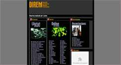 Desktop Screenshot of direm.atiza.com